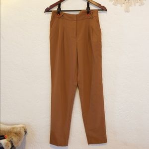 XXI high waist brown trousers size S